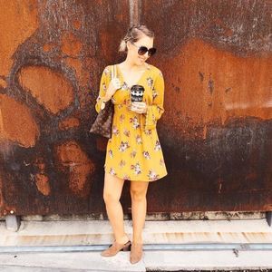 Xhileration Floral Dress